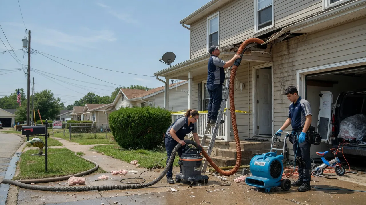 Water Damage Restoration in West Point, IA near me
